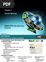 ICEM CFD Introductory Course: Volume Meshing