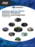 SUBARU Technician Reference Booklet: Advanced Electrical Systems and Diagnosis