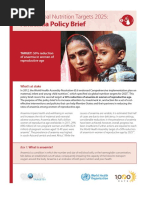 Anaemia Policy Brief