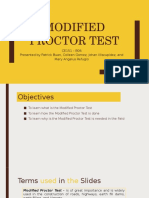 Modified Proctor Test