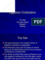 Egyptian Civilization: The Nile Dynastic Egypt Religion Writing