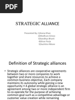 Strategic Alliance