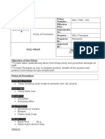 Policy Number: Effective Date: Supersedes No.: Division: Prepared By: Approved By: Distribute To