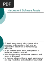 Hardware & Software Assets