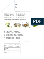 Erste Prüfung A1.1