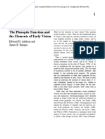 Adelson and Bergen (1991), - The Plenoptic Function and The Elements of Early Vision - Computational Models of Visual Processing