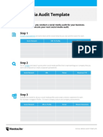 Hootsuite - Social Media Audit Templates