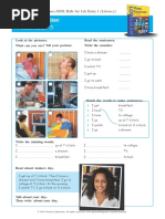 Worksheet 5: Daily Routine