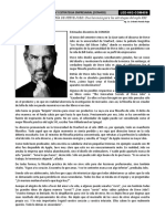 Taller: El Discurso de Steve Jobs Como Inspiración para La Misión Personal