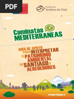 Caminatas Mediterraneas Guia para Interpretar El Patrimonio Ambiental de Santiago PDF