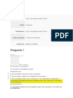 Evaluacion Inicial Gerencia de Mercadeo