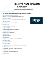 Material Gratuito para Concursos - 2019 PDF