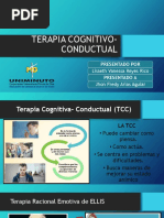 Terapia Cognitivo - Conductual