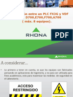 Com. PLC Fx3 Con VDF Series D, E, F, A MC Protocol