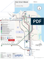 Madura: Metropolitan Surabaya Mass Transit Network Map