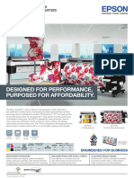 Epson SureColor SC-F6270 F7270 Brochure