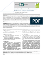 Influencia Del Recubrimiento Anticorrosivo en El Acero Estructural