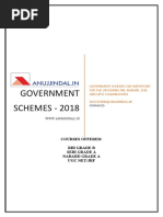 Govt Schemes 2018 PDF