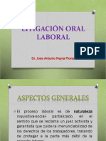 Litigación Oral Laboral 2018 - NLPT