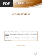 Letter of Intent Template