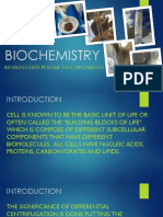 Biochemistry (Biomolecules in Some Cellular Components)