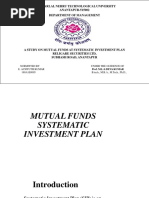 Project PPT in Mutual Fund Sip