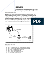 Clients and Servers: What Is PHP?