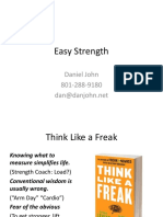 Easy Strength: Daniel John 801-288-9180