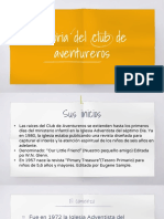 Historia de Los Aventureros Club de Lidere