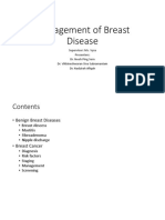 Management of Breast Disease