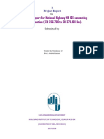 "A Detail Project Report For National Highway NH 166 Connecting Kamthi To Solapur Junction (CH 356.700 To CH 378.100 KM)