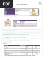 Pauta Alimentación Lactante