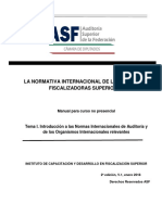 La Normativa Internacional de Las Entidades Fiscalizadoras Superiores