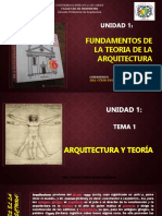 1ra. Unidad Fundament de La Teoría de La Arquit Calch