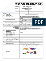 Daily Lesson Plan (DLP) : I. II. A. B. C