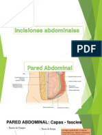 Incisiones Abdominales