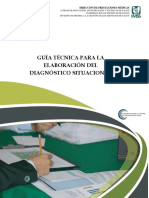 02 Guía Técnica para Elaboración Del Diagnóstico Situacional V.2017 PDF