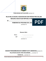 Format Keg Aktualisasi Latsar Cpns Pemprov Dki JKT Th. 2019