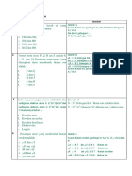 Latihan Soal Ikatan Kimia