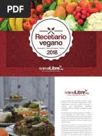 Recetario Vegano 2018