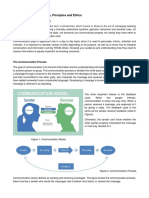 Communication Processes, Principles and Ethics