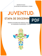 Uventud: Etapa de Discernimiento