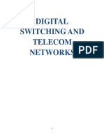 Digital Switching and Telecom Network - PPT