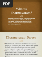 Dharmavaram Sarees