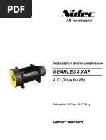 Gearless Xaf: Installation and Maintenance