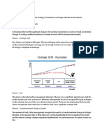 Strategic Drift: Phase 1 - Incremental Change