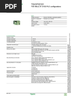 Schneider Electric TSX3722101 Datasheet