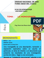 La Monografia