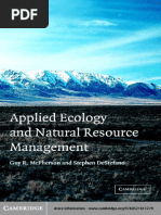 Pub - Applied Ecology and Natural Resource Management PDF