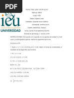 Matrices de Transformaciones Lienales. (Jose de La Cruz Perez Lopez)